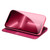 QIALINO - iPhone 13 Pro Max Small Crocodile Texture Horizontal Flip Leather Case with Holder & Card Slots & Wallet - Rose Red