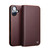 QIALINO - iPhone 16 Plus Classic Gen2 Genuine Leather Phone Case - Brown