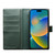 QIALINO - iPhone 17 Classics 3rd Genuine Leather Phone Case - Cyan