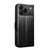 QIALINO - iPhone 17 Pro Classic 103 Buckle Genuine Leather Phone Case - Black