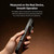 QIALINO - iPhone 17 Pro Max Classic Genuine Leather Back Cover Phone Case - Black