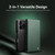 QIALINO - iPhone 17 Pro Max 2-in-1 Detachable Magnetic Genuine Leather Phone Case - Green