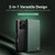 QIALINO - iPhone 18 Pro Max 2-in-1 Detachable Magnetic Genuine Leather Phone Case - Green