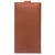 QIALINO - iPhone X / XS Nappa Texture Top-grain Leather Horizontal Flip Wallet Case with Card Slots - Brown