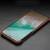 QIALINO - iPhone X / XS Shockproof Cowhide Leather Protective Case - Black