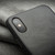 QIALINO - iPhone XS Max Shockproof Kangaroo Skin Leather Protective Case - Black