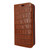 Piel Frama 808 Brown Crocodile FramaSlimCards Leather Case for Apple iPhone Xs Max