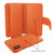 Piel Frama 810 Orange WalletMagnum Leather Case for Apple iPhone Xs Max