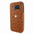 Piel Frama 713 Tan Ostrich iMagnum Leather Case for Samsung Galaxy S6