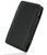 PDair Black Leather Vertical Pouch for Motorola Droid RAZR