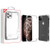 iPhone 11 Pro Max Silver Plating TUFF Klarity Lux Candy Skin Cover (with Package)