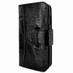 Piel Frama 764 Black Crocodile WalletMagnum Leather Case for Apple iPhone 7 / 8