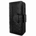 Piel Frama 764 Black Ostrich WalletMagnum Leather Case for Apple iPhone 7 / 8