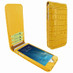 Piel Frama 766 Yellow Crocodile Classic Magnetic Leather Case for Apple iPhone 7 Plus / 8 Plus
