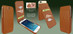 Piel Frama 765 Tan Karabu iMagnumCards Leather Case for Apple iPhone 7 Plus / 8 Plus