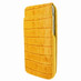 Piel Frama 771 Yellow Crocodile UltraSliMagnum Leather Case for Apple iPhone 7 Plus / 8 Plus