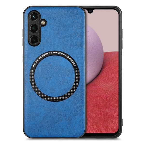 Samsung Cases - Galaxy A14 5G Cases Leather Blue