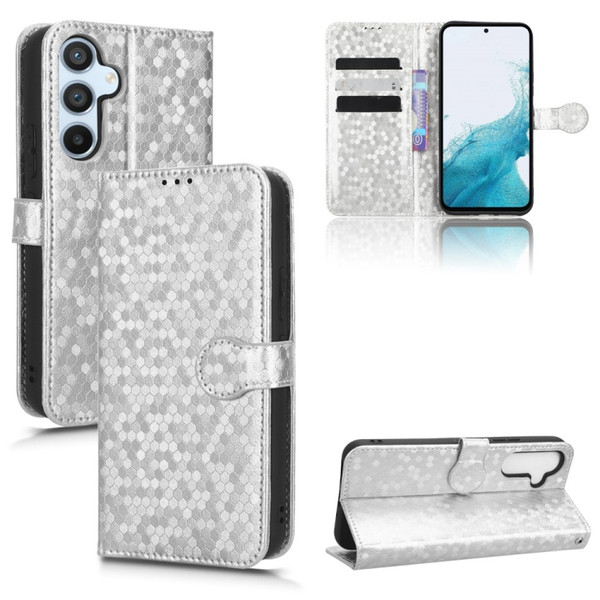 Samsung Cases - Galaxy A54 5G Cases Leather Texture Silver