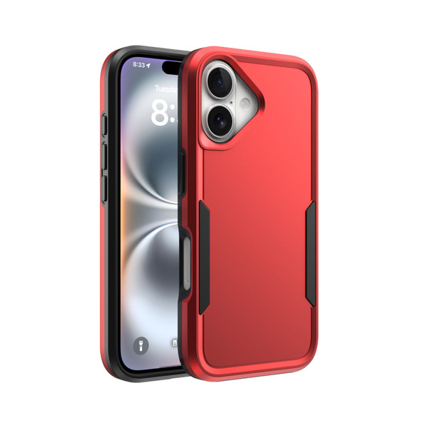 CLICK Impact MagSafe Series iPhone 16 Case - Red Black