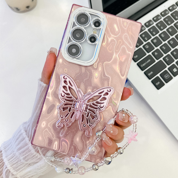Samsung Galaxy S25 Ultra 5G Plating Glitter Lens Film Texture
