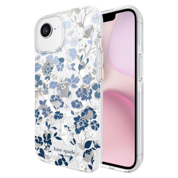 kate spade iPhone16eケース Flowerbed Blue Amazon.com: kate spade new york iPhone 16 Plus Case