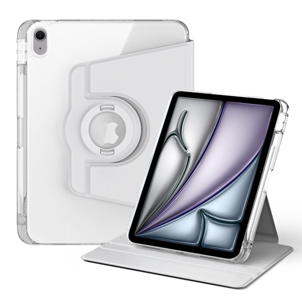 iPad Air 11 2025 / 2024 360 Rotation Detachable Clear Acrylic