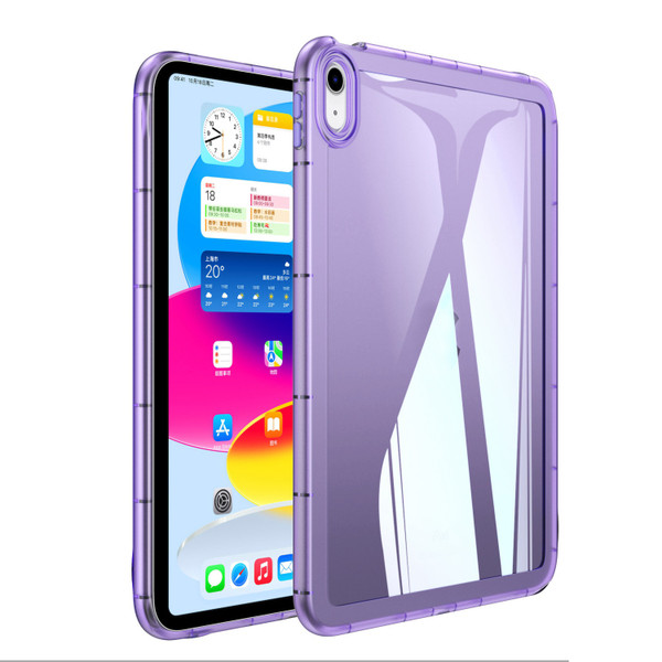iPad mini 7 (2024) / mini 6 (2021) Clear TPU Tablet Case - Purple