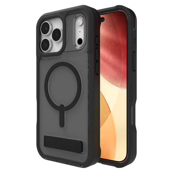 Zagg - Rainier Snap Magsafe Case With Kickstand For Apple Iphone