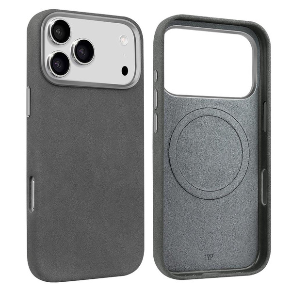 iPhone 17 Pro Max VIETAO Suede MagSafe PU Leather Phone Case