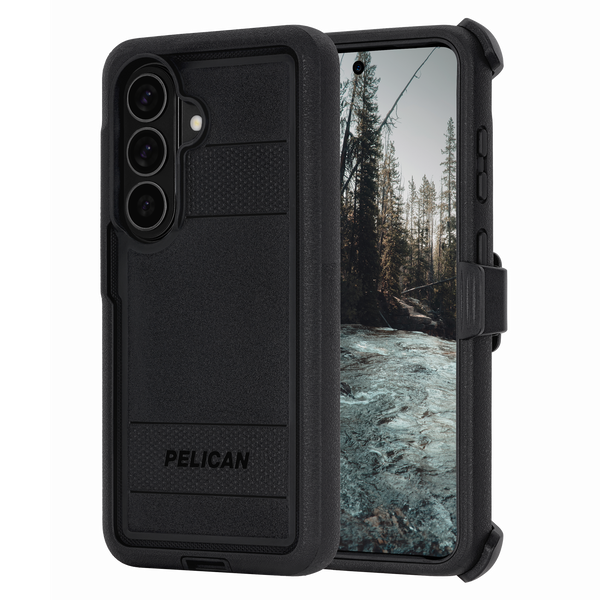 Pelican - Voyager Case With Magnet And Holster For Samsung Galaxy S26 - Black PP059852 Pelican - Voyager Case With Magnet And Holster For Samsung Galaxy S26 - Black PP059852