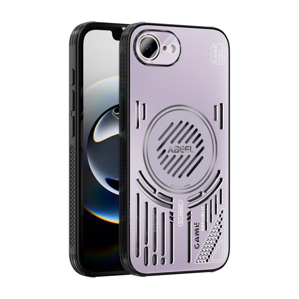 AEROPLEX 骨伝導ヘッドフォン iPhone 16e　グーグル　ケース iPhone 16e / 17e ABEEL Ice Fox Series Magsafe Heat Sink Cooling