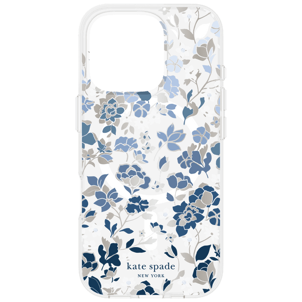 新品kate spade⭐️iPhone16Pro Maxリング付スマホケース青花 Kate Spade - Protective Magsafe Case for Apple iPhone 16