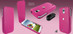 Piel Frama 618 iMagnum Pink Leather Case for Samsung Galaxy S4