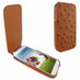 Piel Frama 618 iMagnum Tan Ostrich Leather Case for Samsung Galaxy S4