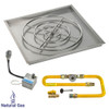 36" Square Drop-In Pan with High-Capacity AWEIS System (30" Ring)