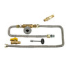 Gas line connection kit