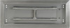 18" x 6" Stainless Steel Rectangular Drop-In Fire Pit Pan Top