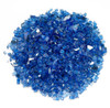 1/4" Cobalt Reflective Fire Glass