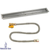 48"x 6" Linear Drop-In Pan with Match Light Kit - Natural Gas