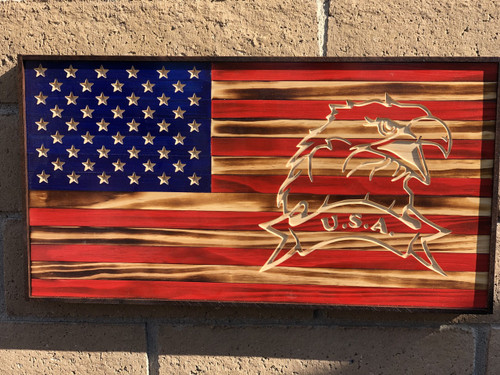 Download American Flag with Eagle