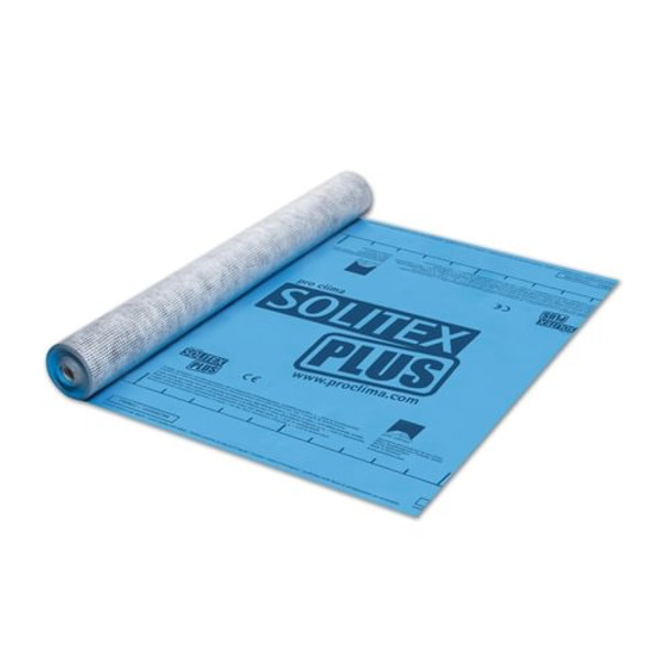 Pro Clima Solitex Plus Reinforced windtight breathable roofing membrane for pitched roofs and for suspended timber floors airtightness