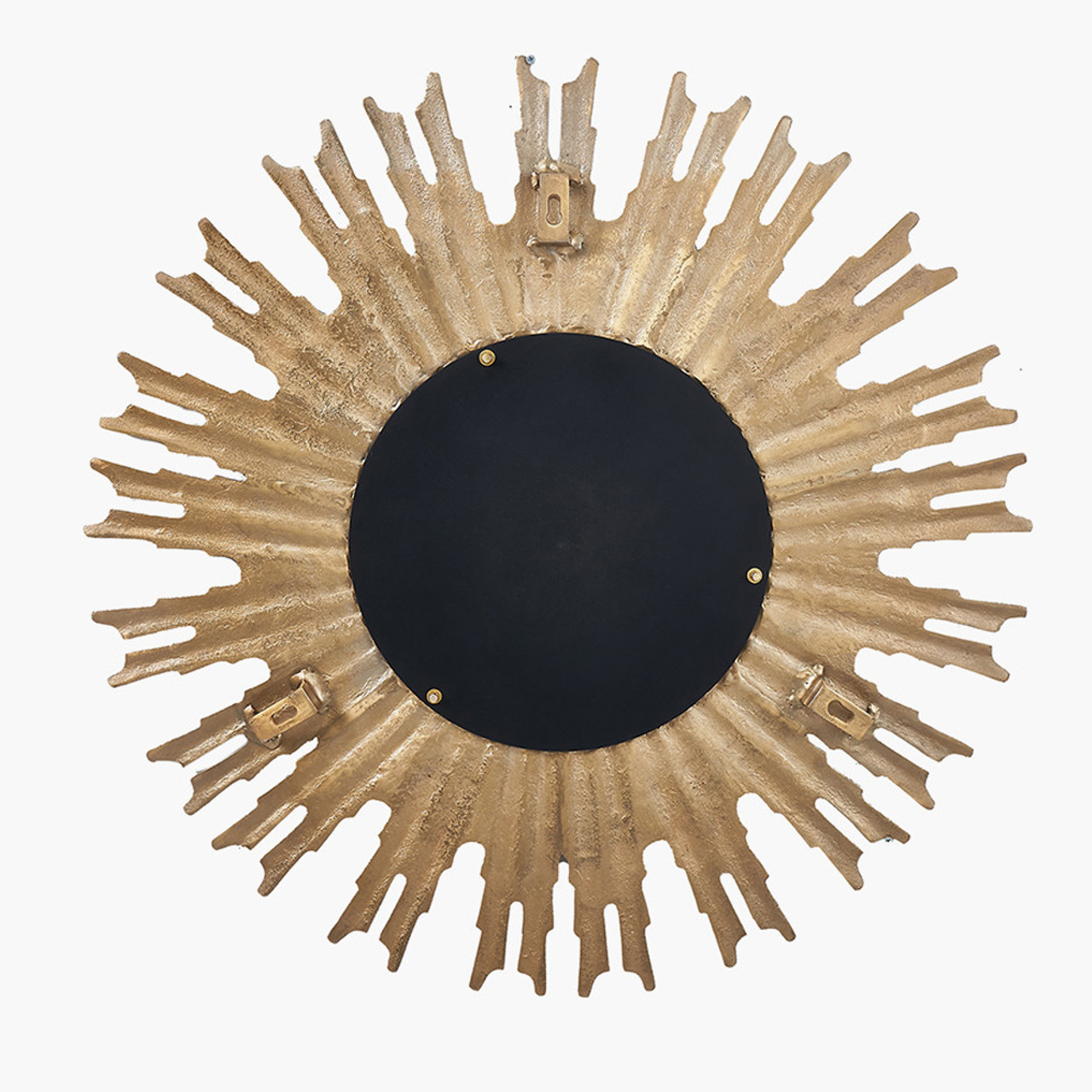 Gold Starburst Wall Mirror 80cm