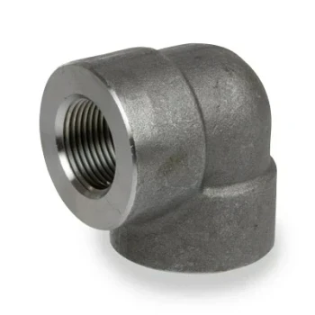 3/4 in. NPT Threaded - 90 Degree Elbow - 2000# Forged Carbon Steel Pipe Fitting - ASTM A105N