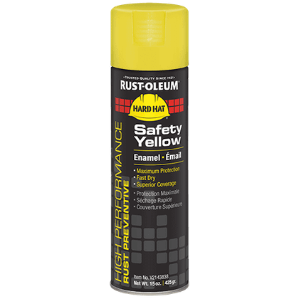 Professional 15 oz. Rust Preventative Gloss Safety Yellow Spray Paint