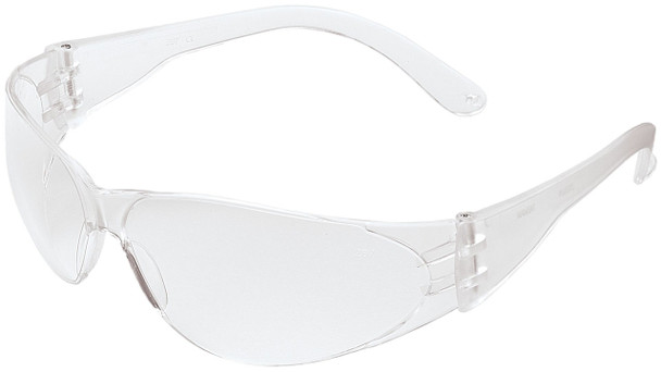 MCR Safety Checklite® CL110AF Safety Glasses - Clear Temples with Clear Anti-Fog Lens