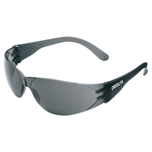 MCR Safety Checklite® CL112AF Safety Glasses - Safety Glasses - Smoke Temples - Gray Anti-Fog Lens