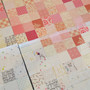 2 1/2" Squares Ironed down