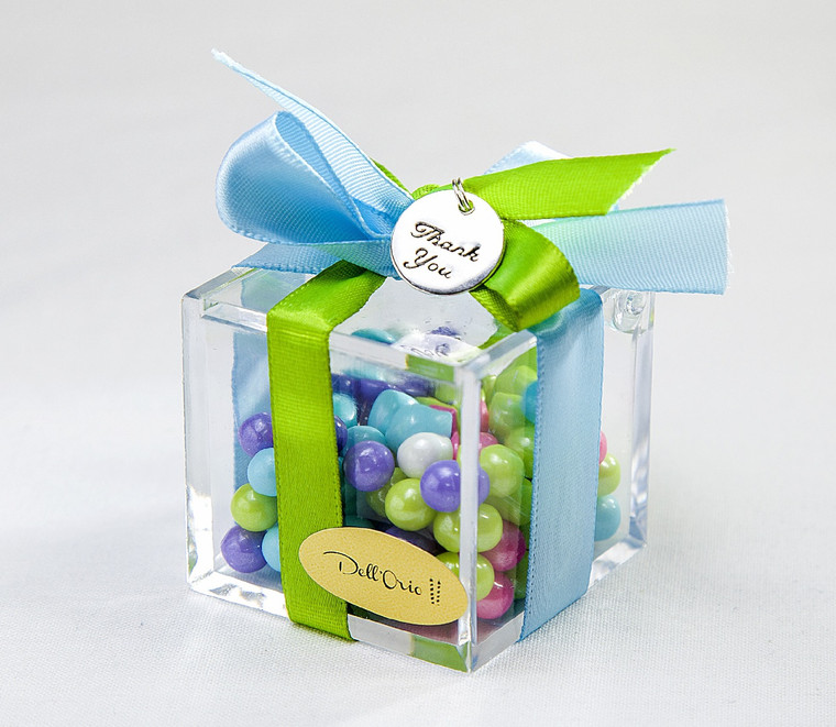 Multi-Color Candy Favor Box 