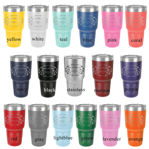 30oz Football Time Engraved Polar Camel Stainless Steel Tumbler, Football Spirit Stainless Steel Tumbler with Lid