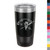 20oz Texas A&M Corps of Cadets Corps Brass Engraved on Polar Camel Steel Tumbler, TAMU Corps of Cadets Motivation Stainless Steel Tumbler